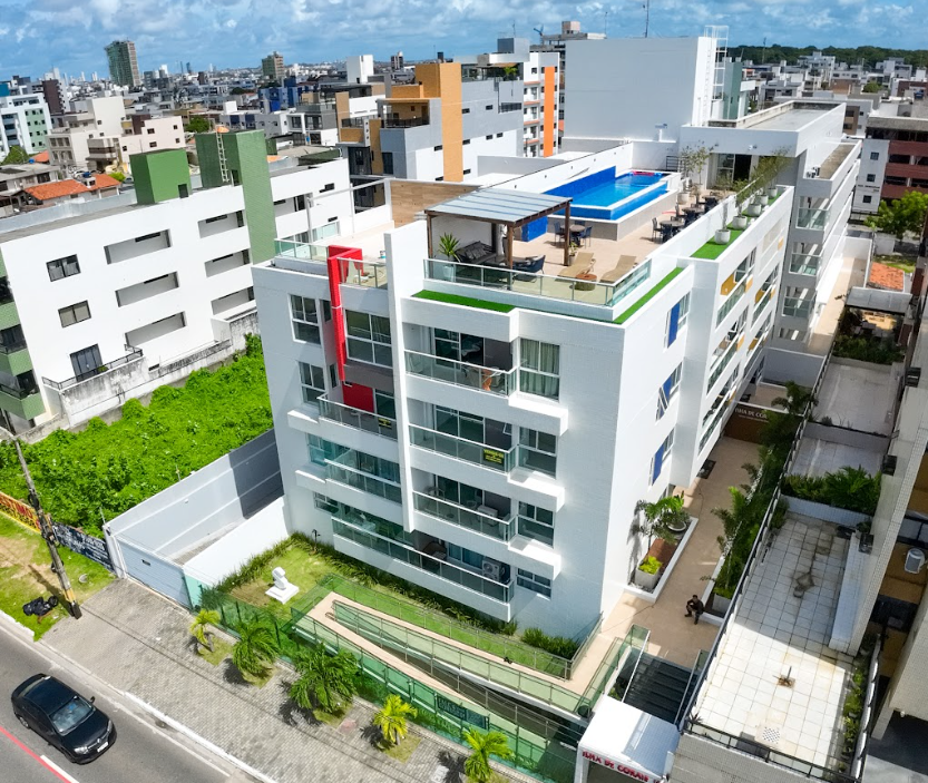 Apartamento Beira-Mar do Bessa 2 Quartos e Opção Térreo com Área