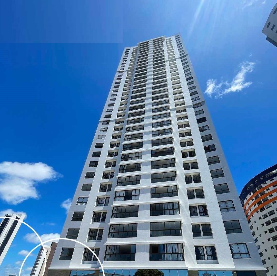 Apartamento no João Agripino 3 Suítes, 133m², Lazer Completo