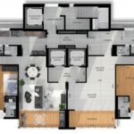 Apartamento no João Agripino 3 Suítes, 133m², Lazer Completo