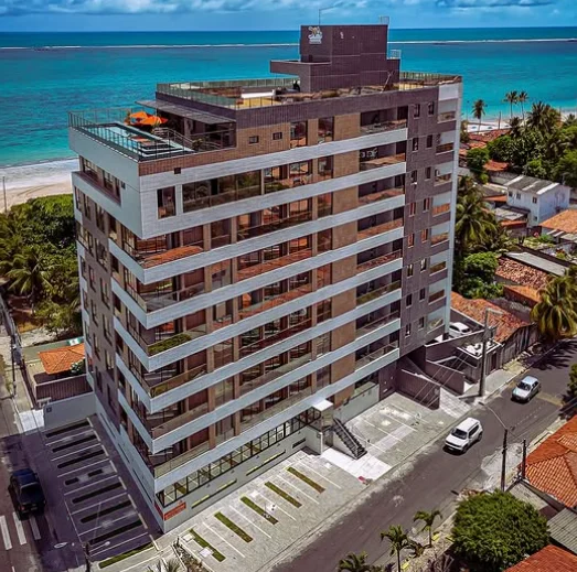 Studio, 2 ou 3 Quartos em Cabedelo com Elevador e Lazer Completo