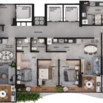 Últimas Unidades no Jardim Oceania/Bessa com 3 ou 4 Quartos, Lazer e Serviço diferenciado