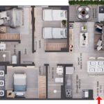 Cobertura Duplex no Aeroclube/Bessa com 2 Quartos sendo 1 Suíte, Lazer Completo