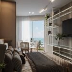Última Unidade de Flats Beira-Mar de Intermares com Lazer e Elevador