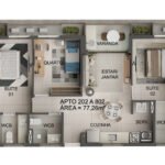 Excelente Lançamento no Jardim Oceania/Bessa 2 ou 3 Quartos sendo 1 ou 2 Suítes, Lazer 