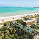 Lançamento de Flat Beira-Mar ou 2 Quartos de Intermares, Elevador e Lazer