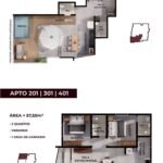 Apartamento em Formosa/Cabedelo com 2 Quartos sendo 1 Suíte, Elevador e Lazer