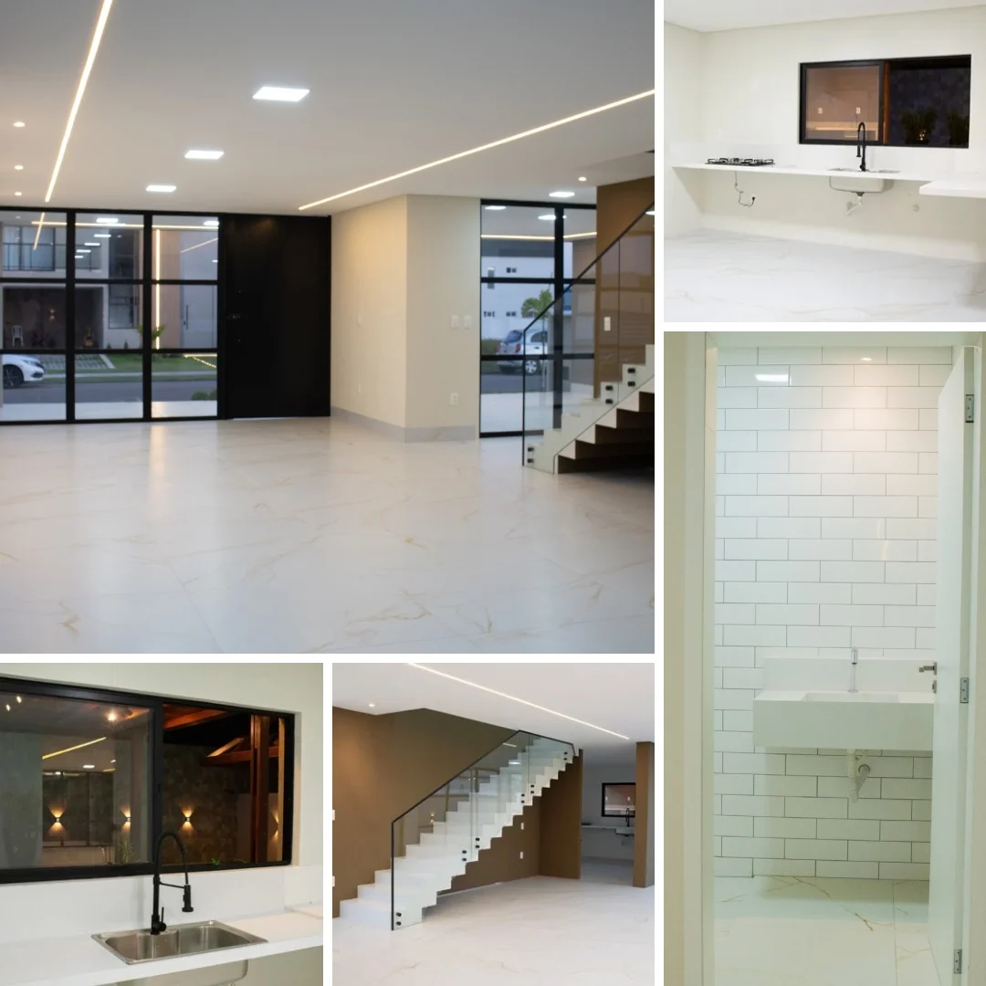 Casa de Alto Padrão no Condomínio Alphaville Paraíba com 5 Suítes sendo 1 Master com Closet, Piscina