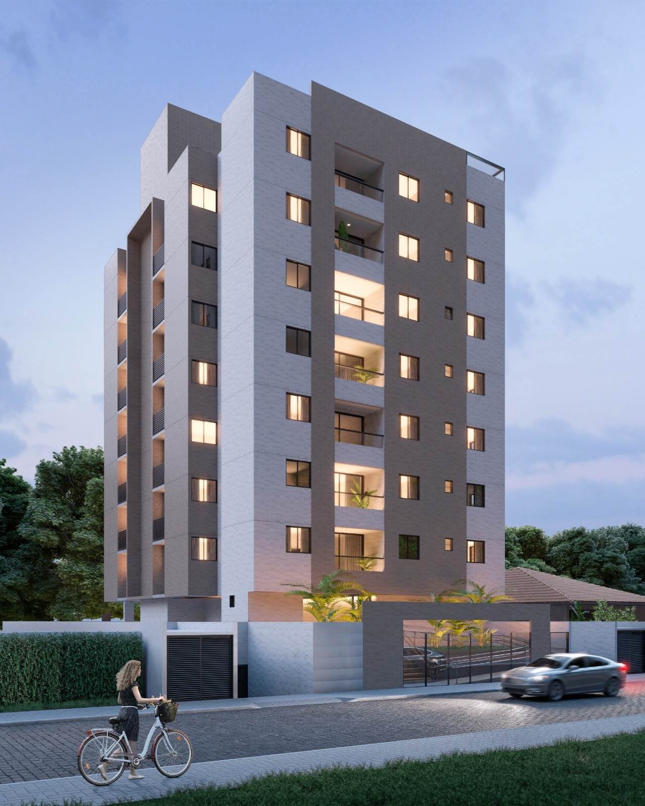 Apartamento no Bessa com 1, 2 ou 3 Quartos, Elevador e Lazer