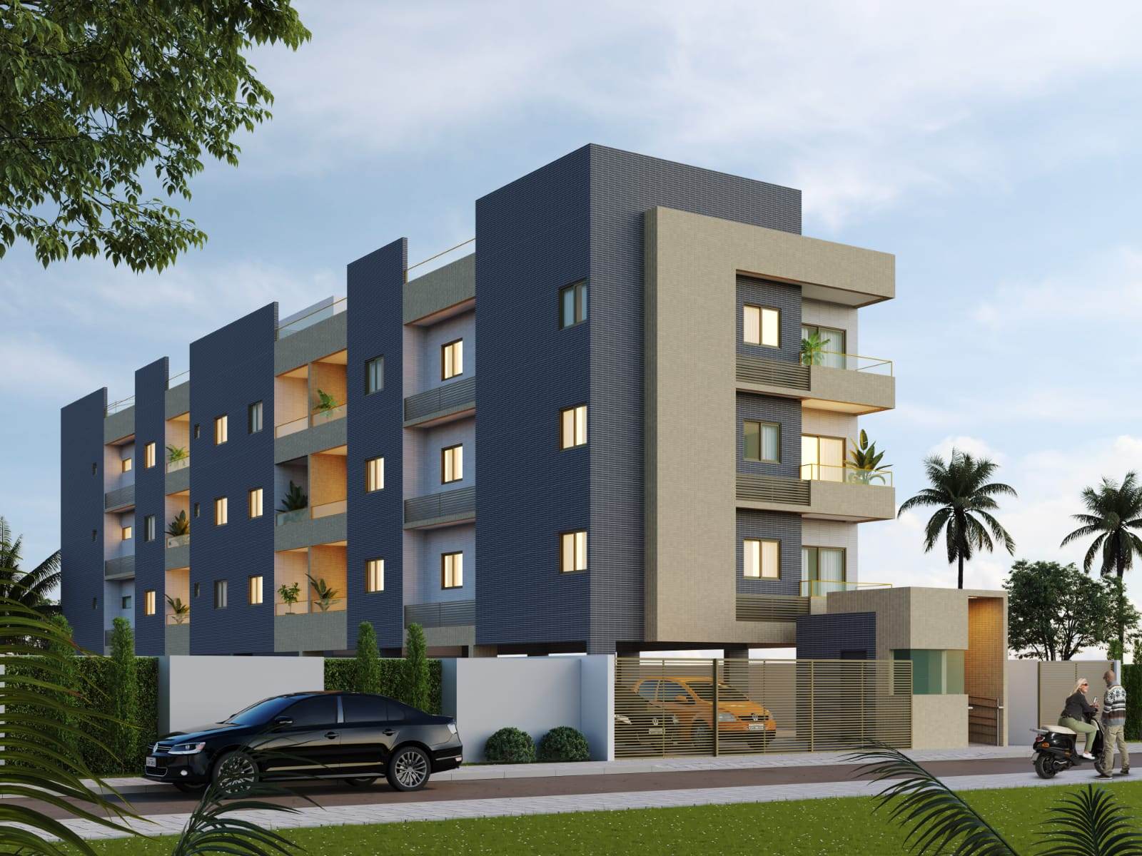 Apartamento no Bairro dos Estados 2 Quartos sendo 1 Suíte com Elevador e Piscina