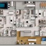Térreo ou Cobertura nos Bancários com 3 Quartos sendo 2 ou 3 Suítes, Elevador e Piscina