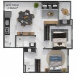 Excelente Lançamento no Jardim São Paulo/Bancários 2 ou 3 Quartos sendo 1 suíte, Elevador e Lazer