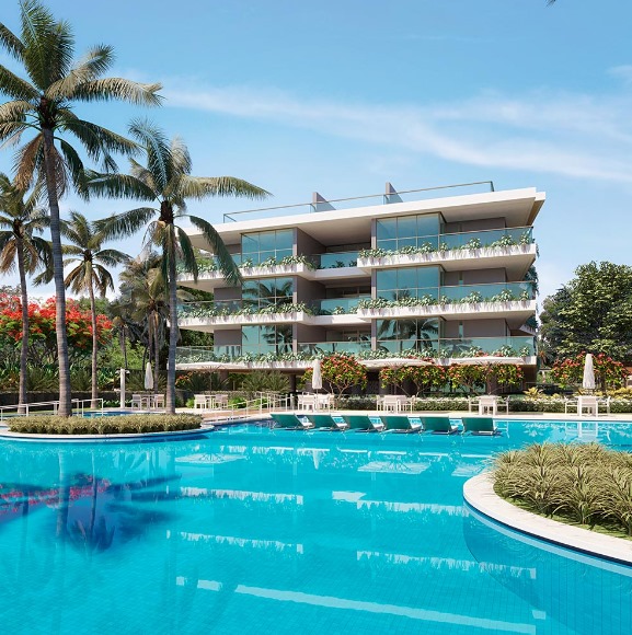 Apartamento beira-mar do Seixas com 2 Quartos sendo 1 Suíte com Lazer Completo Padrão Alliance