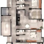 Apartamento em Intermares com 3 Quartos, Elevador e Lazer