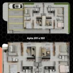 Apartamento em Cidade Verde/Mangabeira com 2 Quartos sendo 1 Suíte