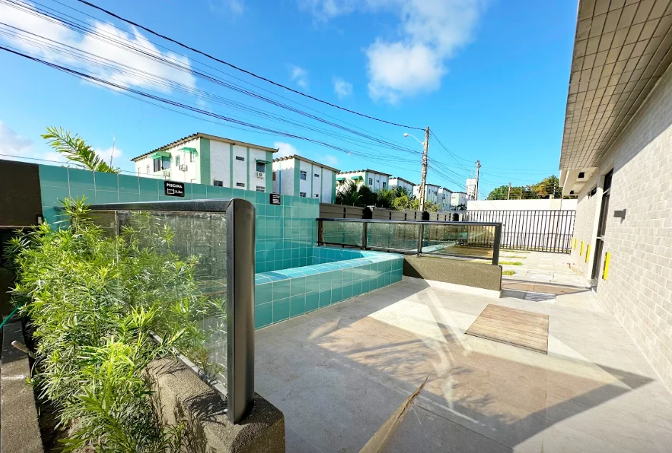 Cobertura no Jardim Cidade Universitária com 2 Quartos sendo 1 Suíte com Hidro, Piscina