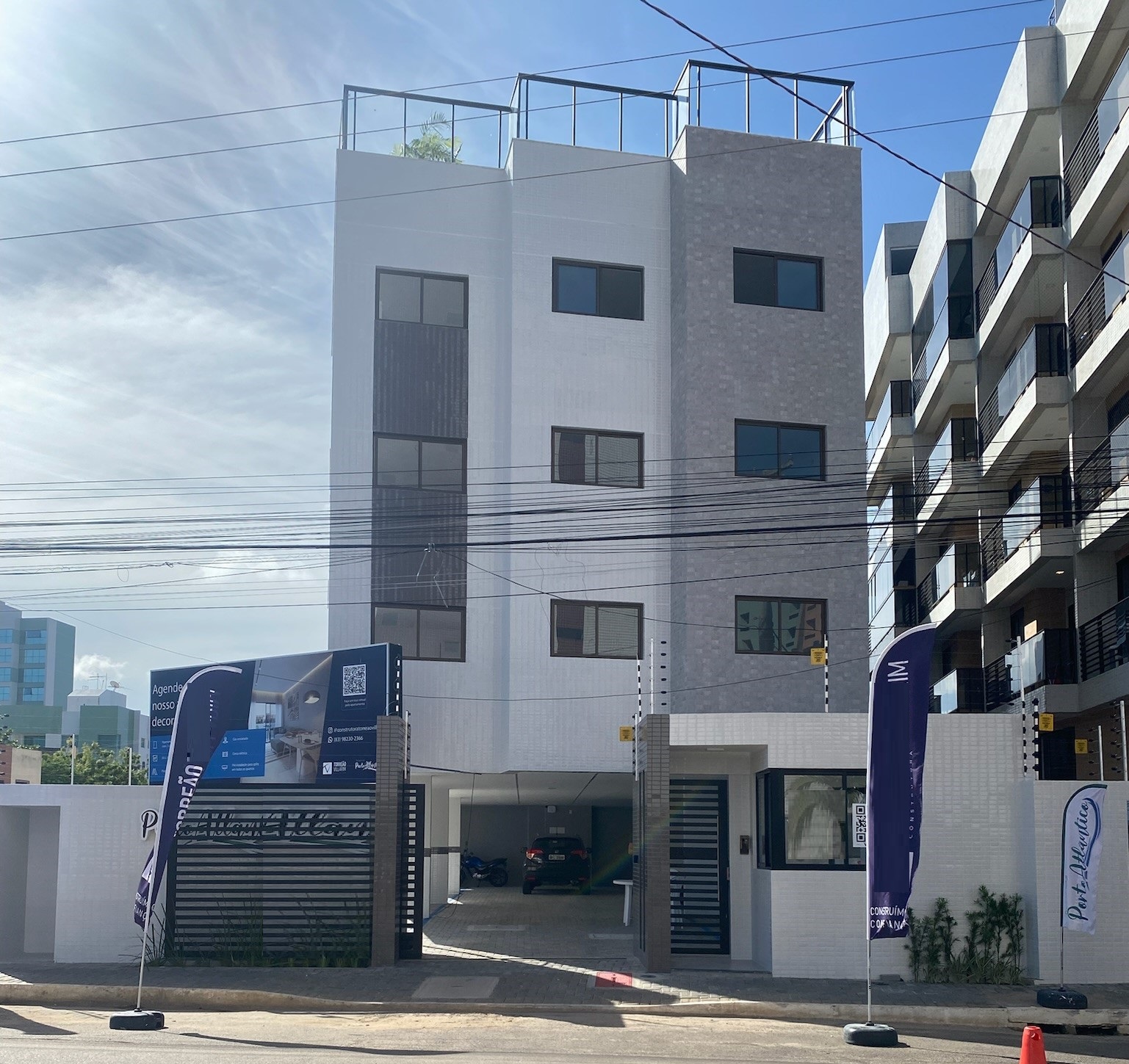 Apartamento em Ponta de Campina 3 Quartos sendo 1 Suíte, Elevador e Lazer