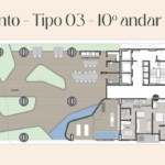 Lançamento de Flat ou 2 Quartos em Manaíra, Lazer Completo