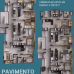 Cobertura Duplex em Intermares com 2 Quartos com Piscina, Elevador e Lazer