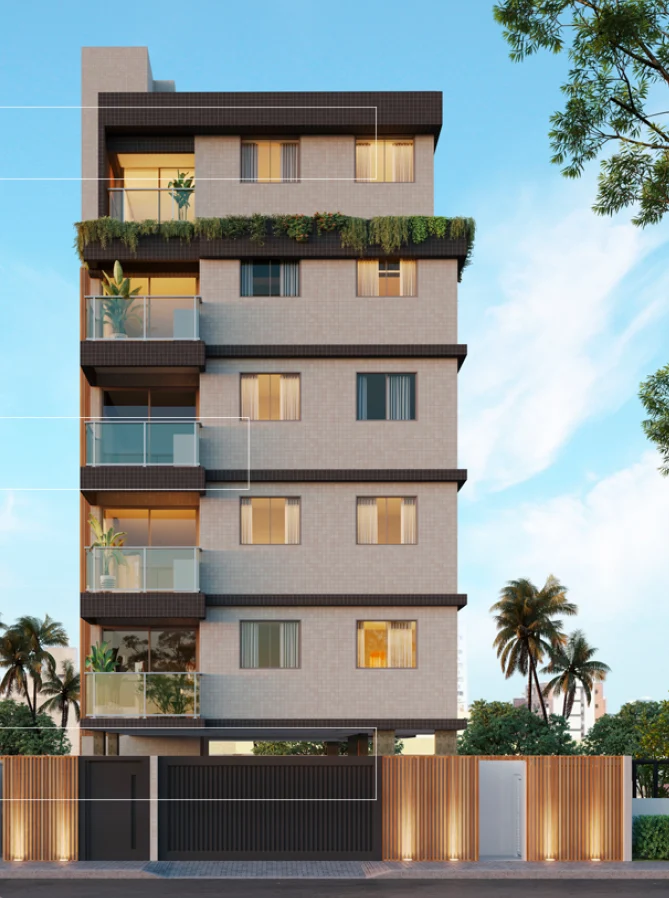 Lançamento em Intermares com 2 Quarto sendo 1 Suíte, Elevador e Lazer