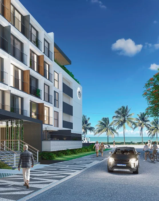 Últimas Unidades de Studio Beira-mar de Intermares, Elevador e Lazer
