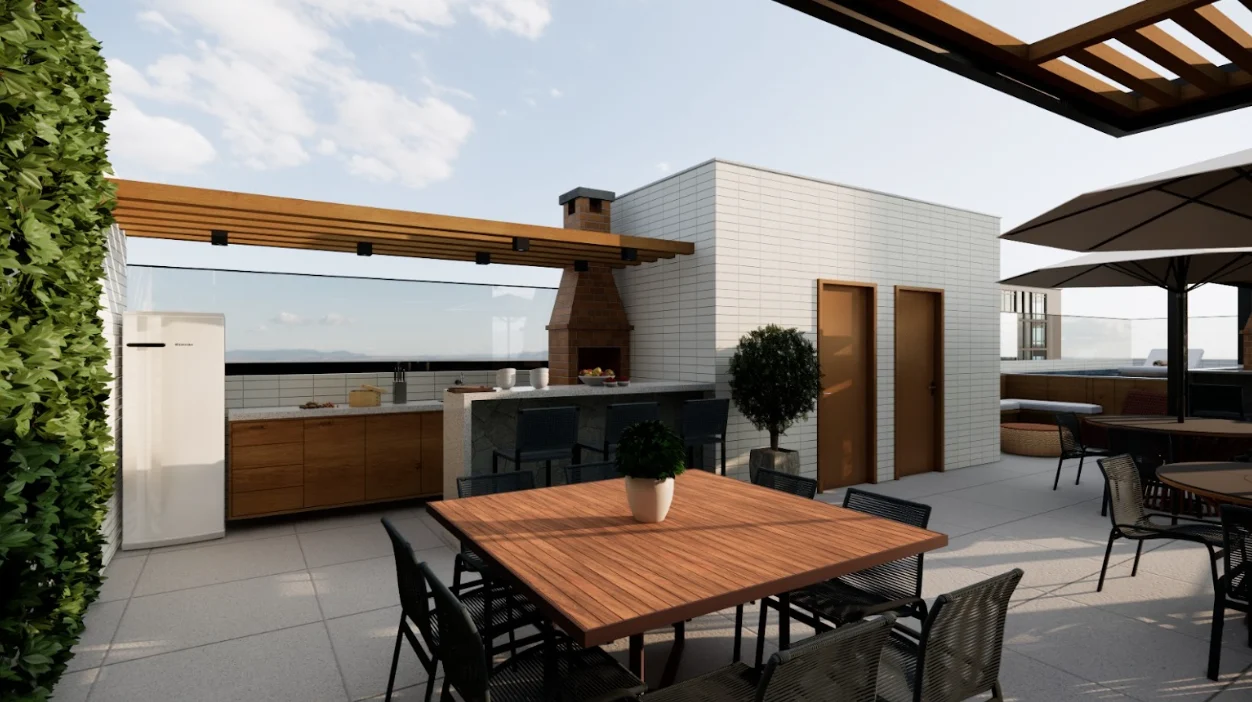Flat com Garden no Jardim Oceania/Bessa, Elevador Lazer