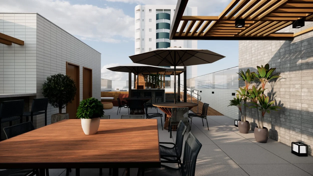 Flat com Garden no Jardim Oceania/Bessa, Elevador Lazer