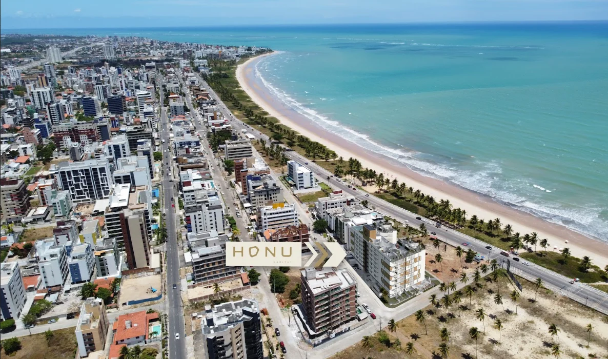 Últimas Unidades Beira-mar em Intermares de Studio ou 2 Quartos, Elevador e Lazer Completo