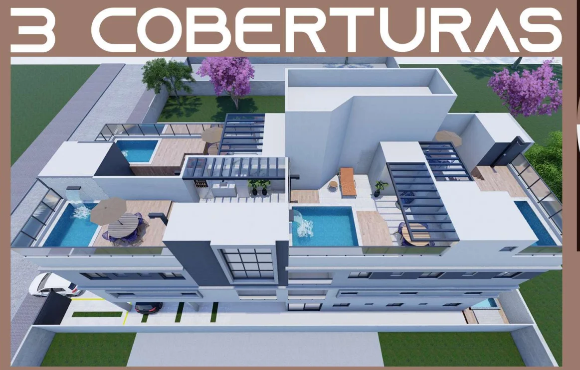 Cobertura nos Bancários 2 Quartos sendo 1 Suíte com Elevador e Piscina