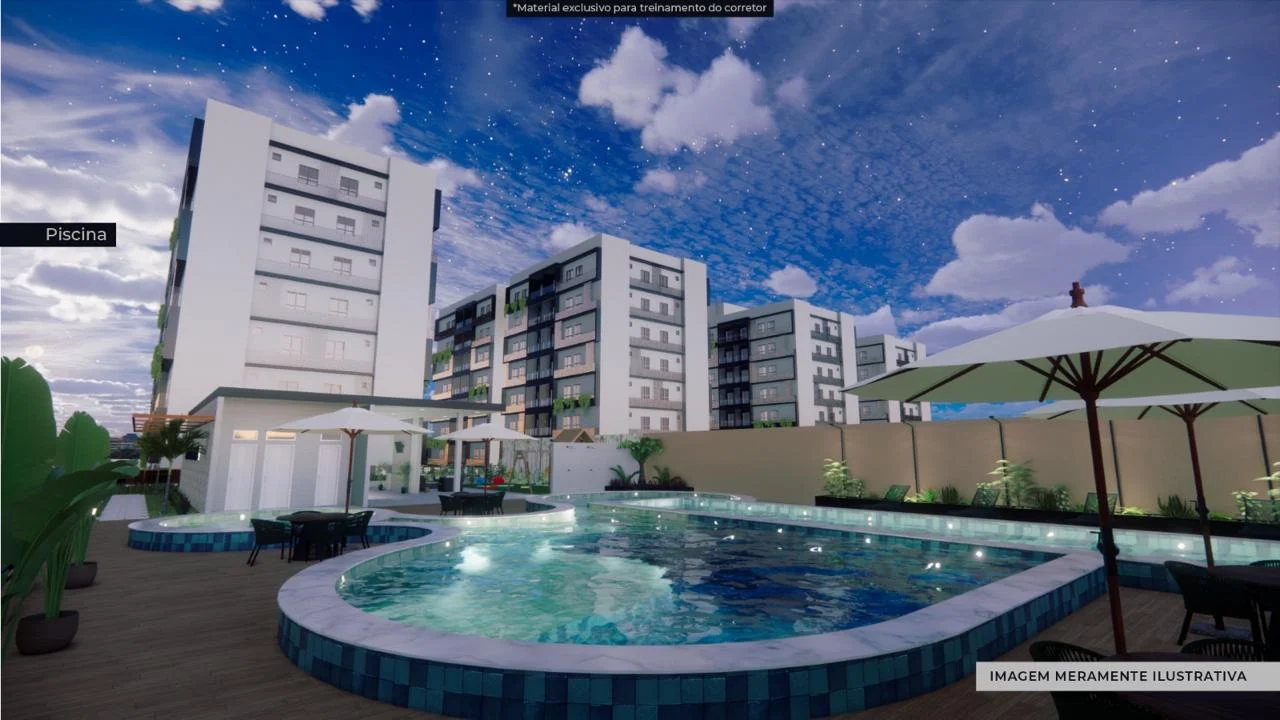 Lançamento no Altiplano 2 e 3 Quartos com Elevador e Lazer Completo