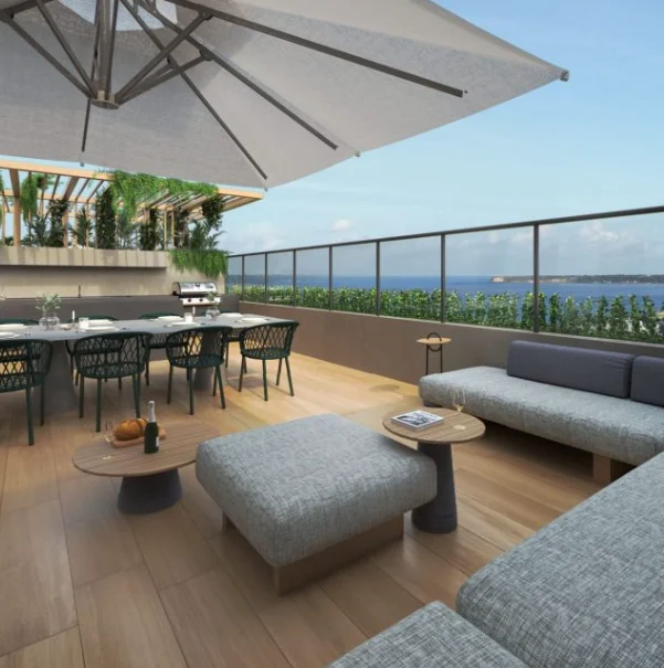 Lançamento no Cabo Branco de Flat, 1 ou 2 Quartos, Elevador e Lazer Completo 