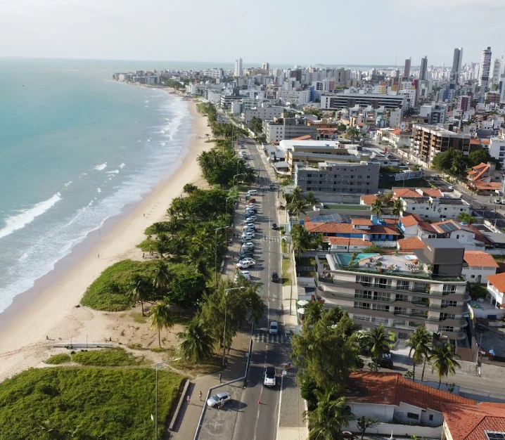 Excelente Lançamento de Flat Beira-Mar do Bessa, Elevador e Lazer