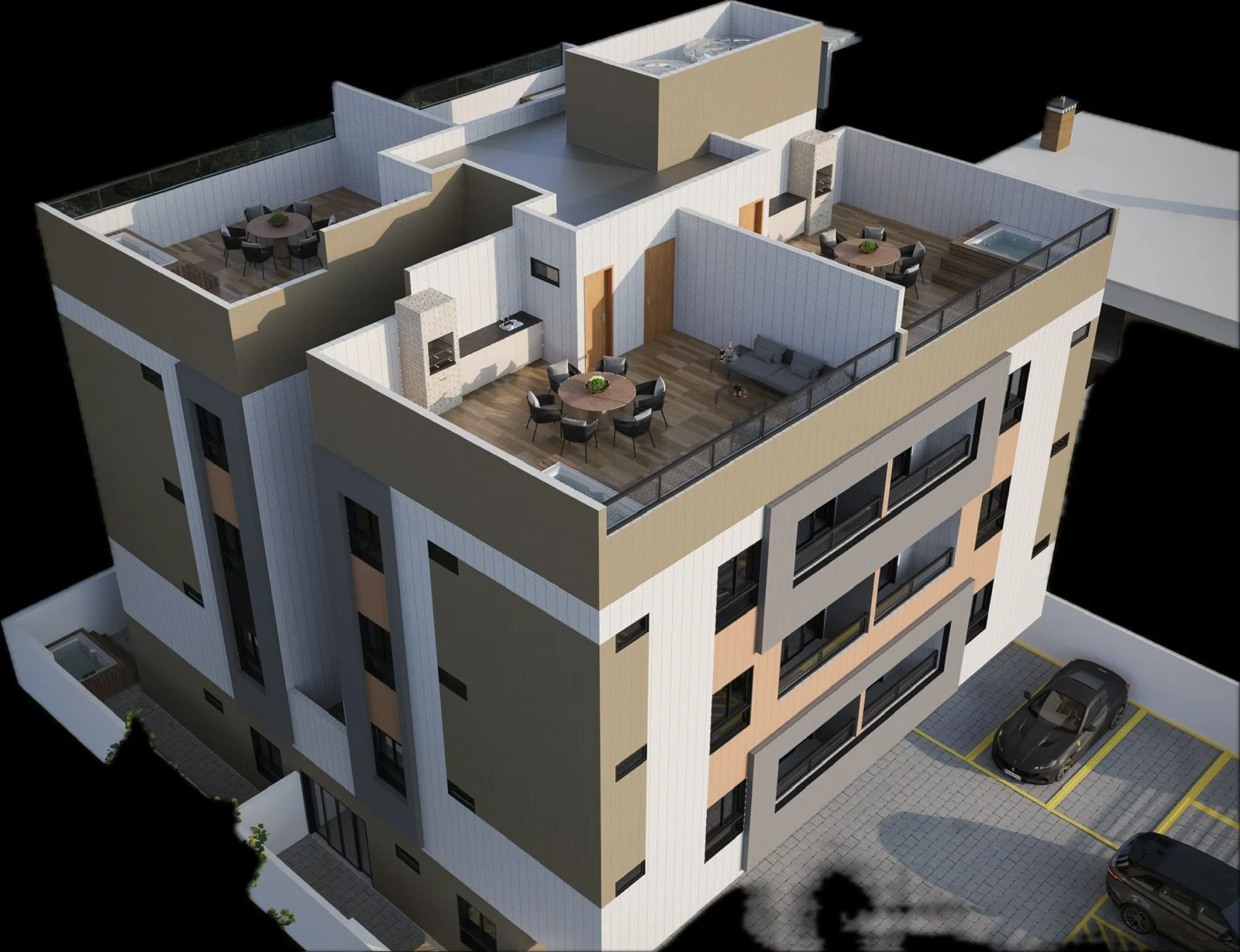 Apartamento no Cristo com 2 Quartos sendo 1 Suíte