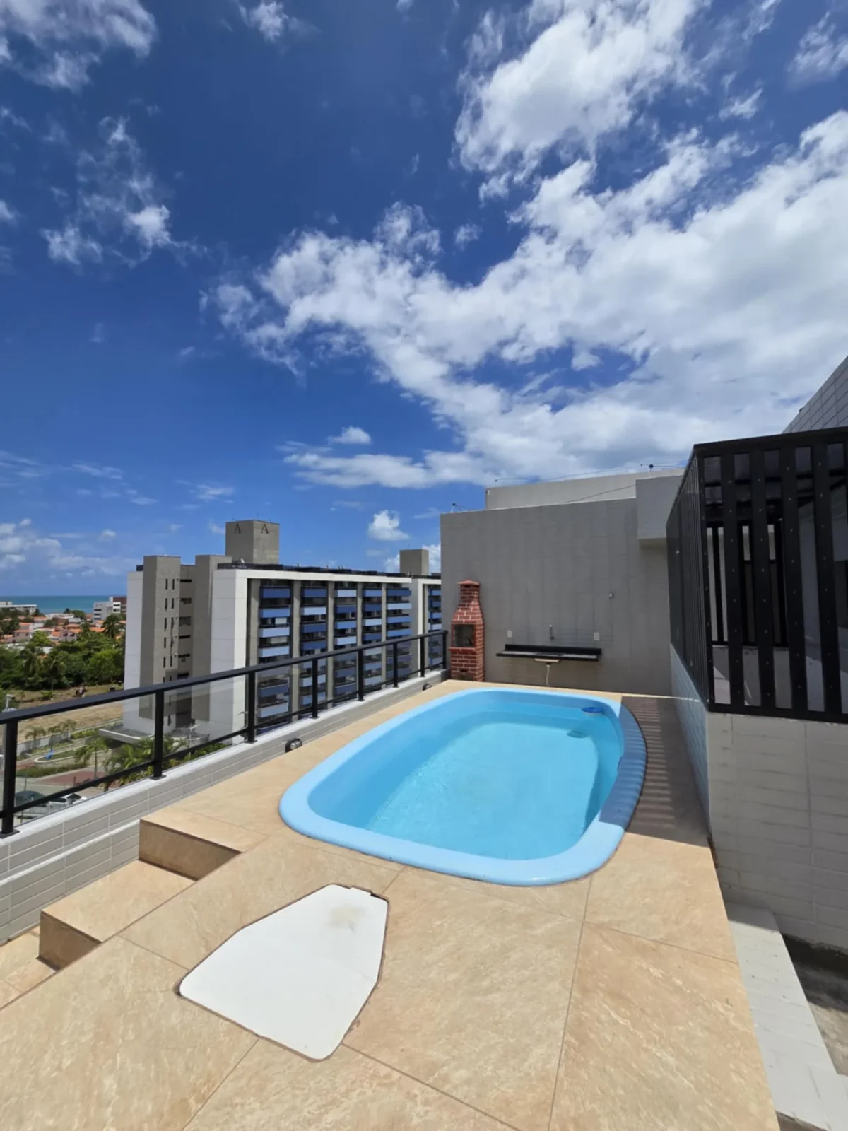 Cobertura Duplex em Formosa/Cabedelo com 3 Quartos e Piscina Privativa, Elevador e Lazer