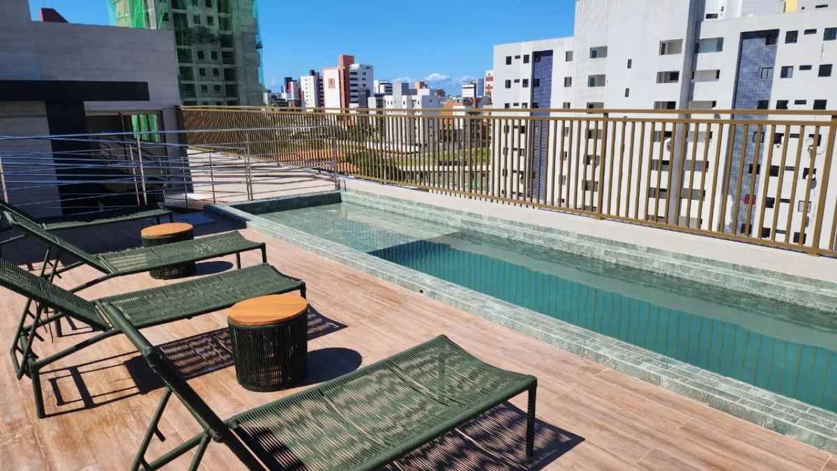 Excelente Apartamento em Intermares com 1 Quarto, Elevador e Lazer