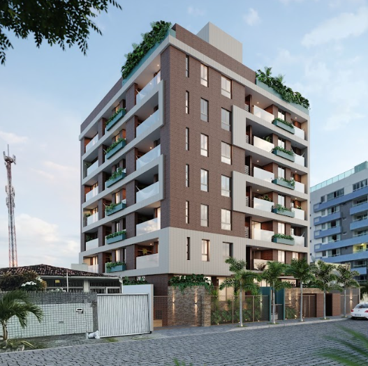Lançamento no Bessa 2 Quartos sendo 1 Suíte, Elevador e Lazer