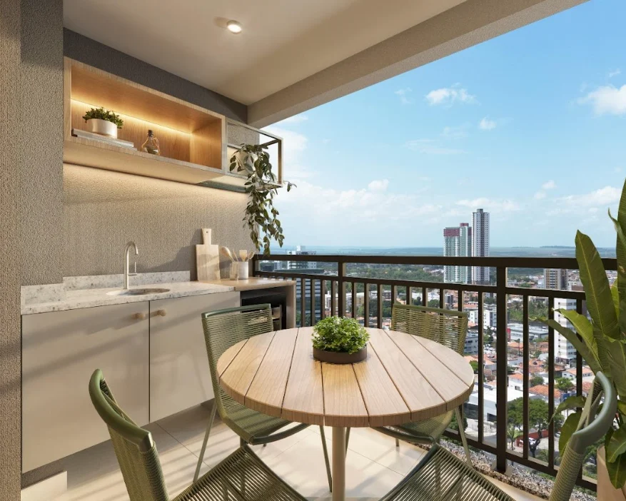 Excelente Lançamento na Torre com 2 ou 3 Quartos, Lazer Completo Por trás da Epitácio