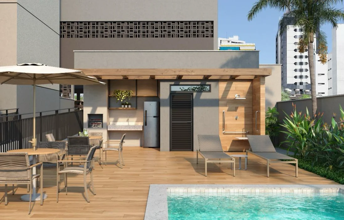 Excelente Lançamento na Torre com 2 ou 3 Quartos, Lazer Completo Por trás da Epitácio