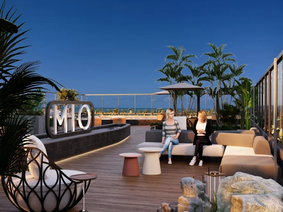 Lançamento no Cabo Branco de Flat ou 2 Quartos, Elevador e Lazer