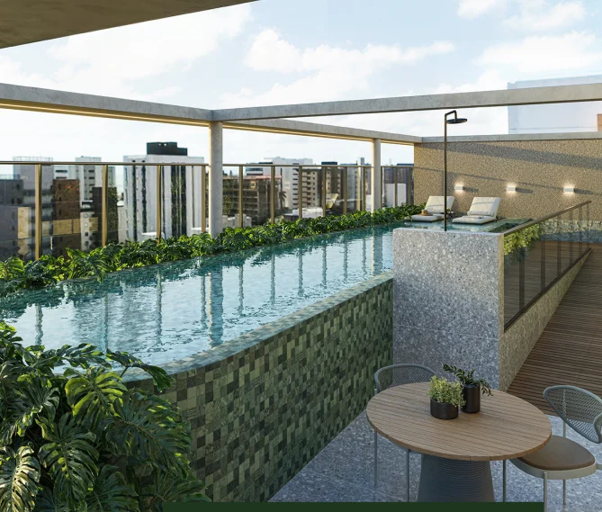 Lançamento em Intermares com 2 Quartos sendo 1 Suíte, Elevador e Piscina
