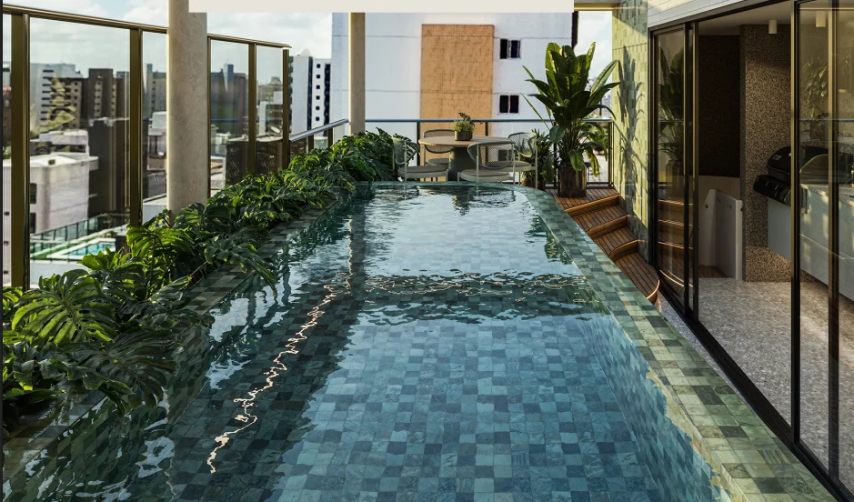 Lançamento em Intermares com 2 Quartos sendo 1 Suíte, Elevador e Piscina