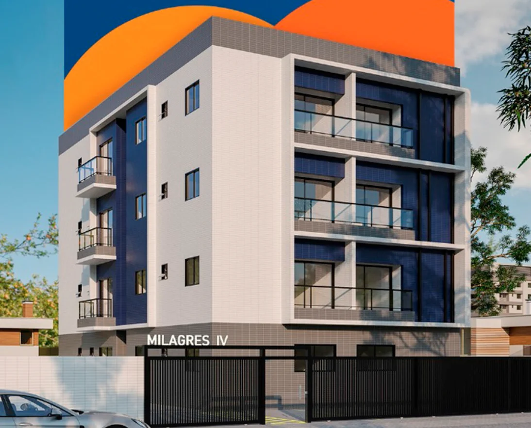 Apartamento no Cristo Redentor com 2 Quartos e Piscina