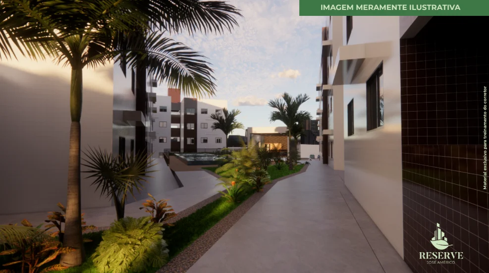 Apartamento no José Américo 2 ou 3 Quartos com Lazer Completo