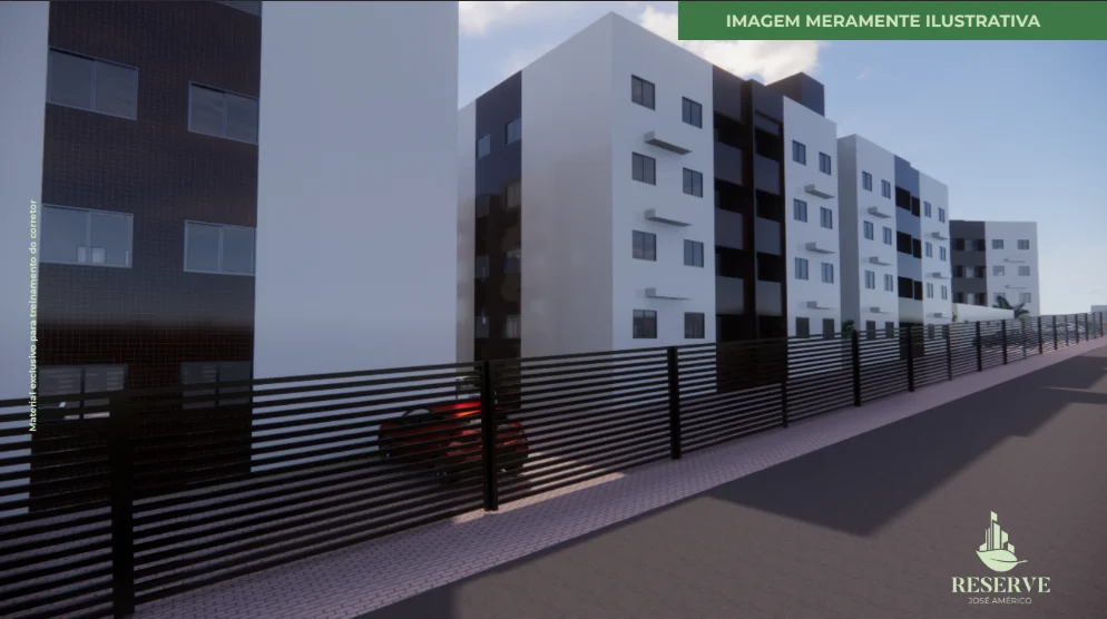 Apartamento no José Américo 2 ou 3 Quartos com Lazer Completo
