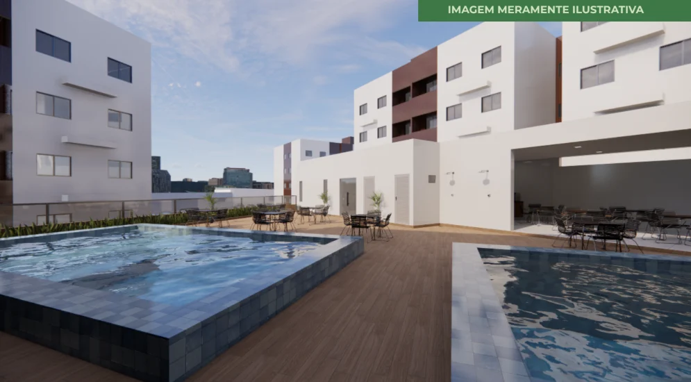 Apartamento no José Américo 2 ou 3 Quartos com Lazer Completo