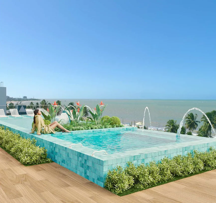 Lançamento no Jardim Oceania/Bessa 1 , 2 ou 3 Quartos sendo 1 Suíte, Elevador e Lazer