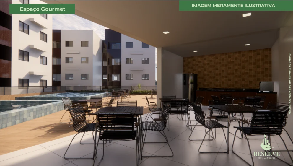 Apartamento no José Américo 2 ou 3 Quartos com Lazer Completo