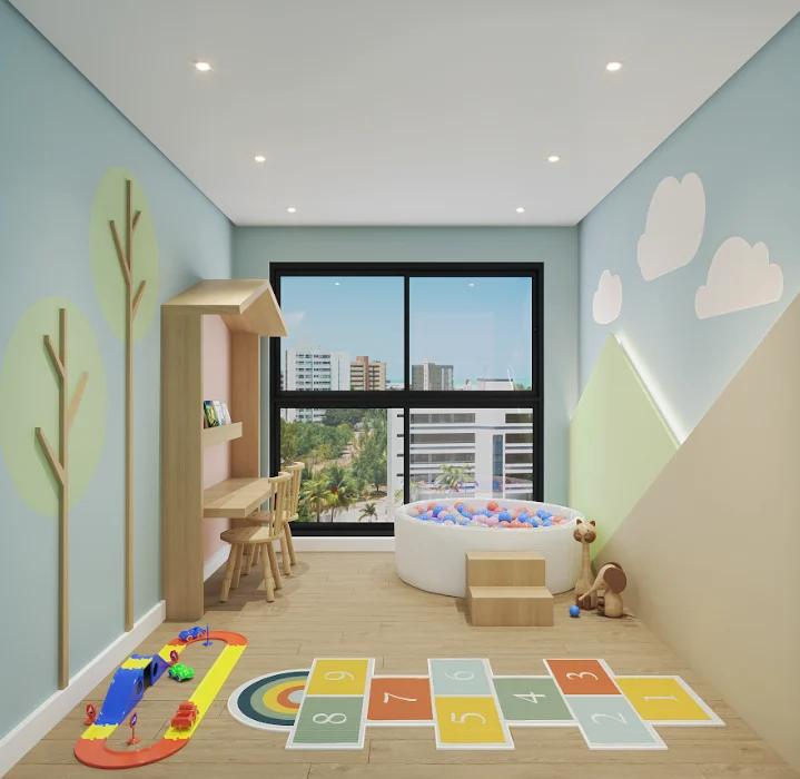 Lançamento no Jardim Oceania/Bessa com 2 ou 3 Quartos e Lazer Completo