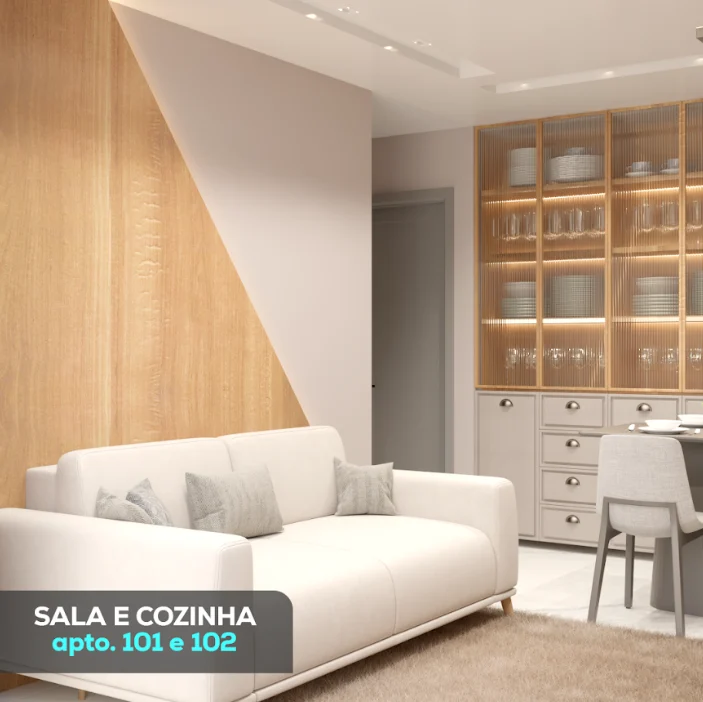 Apartamento em Mangabeira II com 2 Quartos sendo 1 Suíte