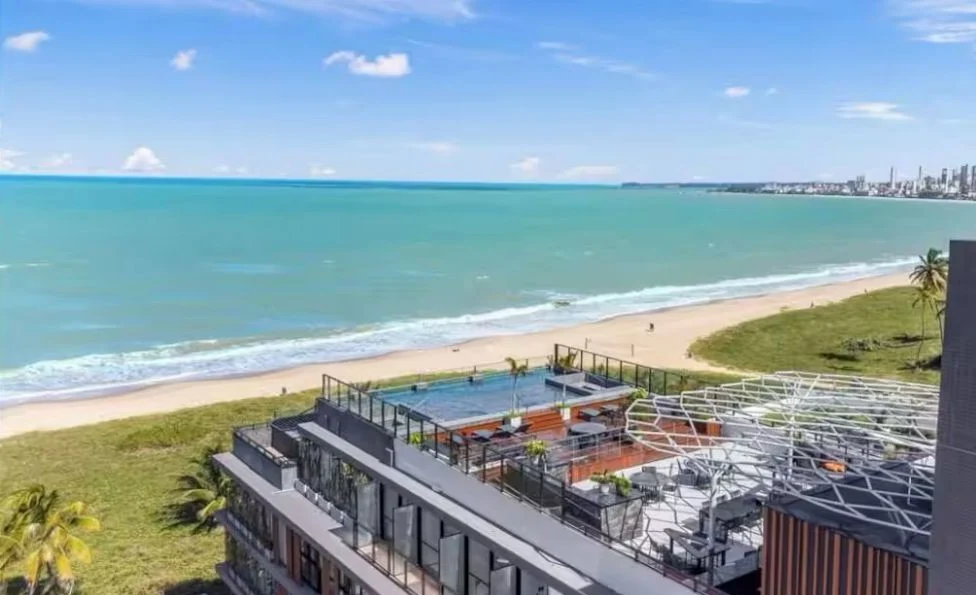 Flat Pé na areia no Jardim Oceania/Bessa, Lazer Completo