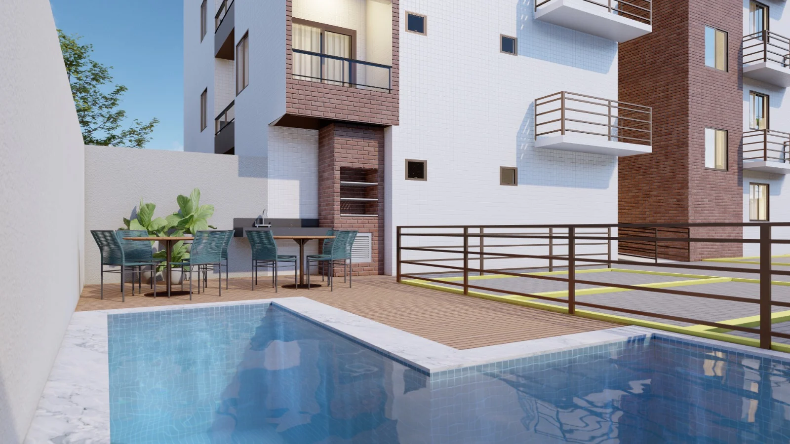 Apartamento no Colibris com 2 Quartos, Opção de Térreo e Cobertura com 3 Quartos. Piscina